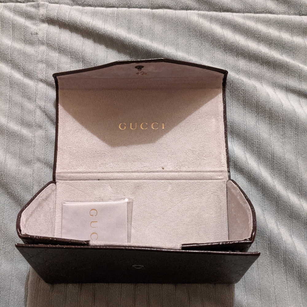 Gucci eye glass case